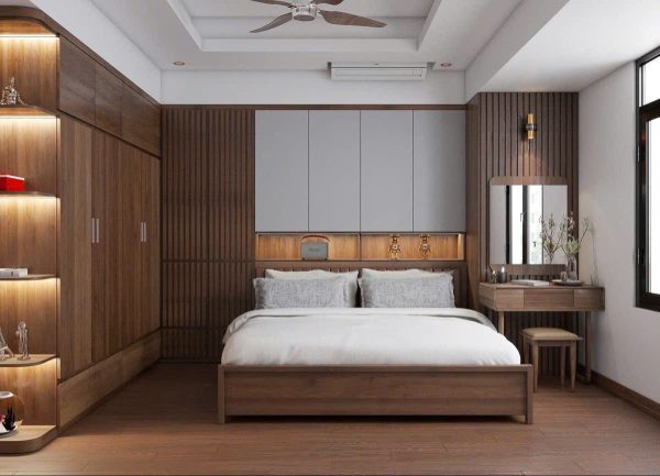 Tủ bếp Gỗ trầm đẳng cấp