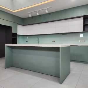 Tủ bếp Xanh Bạc Hà Tươi Mát