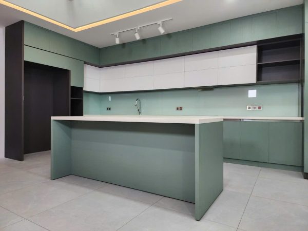 Tủ bếp Xanh Bạc Hà Tươi Mát